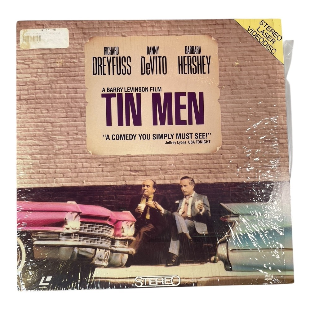 Tin Men Movie Laser Disc